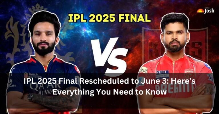 IPL 2025 Final Rescheduled to June 3: Here’s Everything You Need to Know